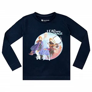 Піжама Disney Frozen Slim Fit Frozen для дівчат synthetic.ua - Фото 1