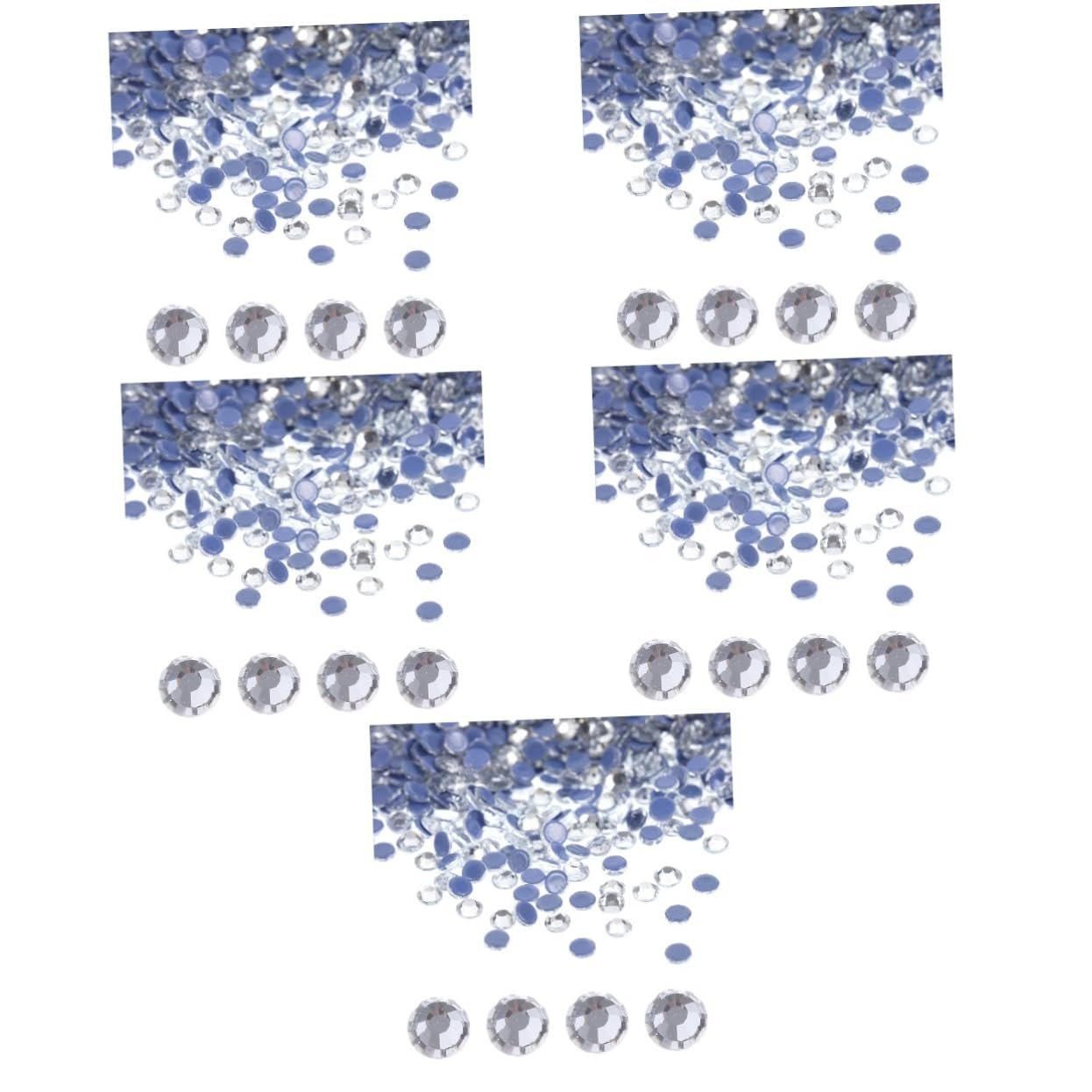 Стразы Термоклеевые Healeved 14400 шт., стеклянные, с плоской задней стенкой для DIY проектов, подходят для украшения одежды, обуви, сумок и чехлов для телефонов, фото №1