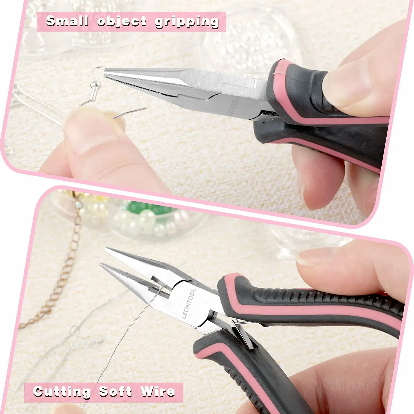 Длинногубцы LEONTOOL с зубчатыми губками 5 дюймов, фото №4 Длинногубцы LEONTOOL с зубчатыми губками 5 дюймов, фото №4