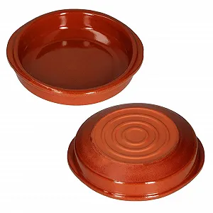 Миска MamboCat Bernd 100 мл Круглая 12 см Набор глиняный S I Глина Термостойкий synthetic.ua - Фото 1