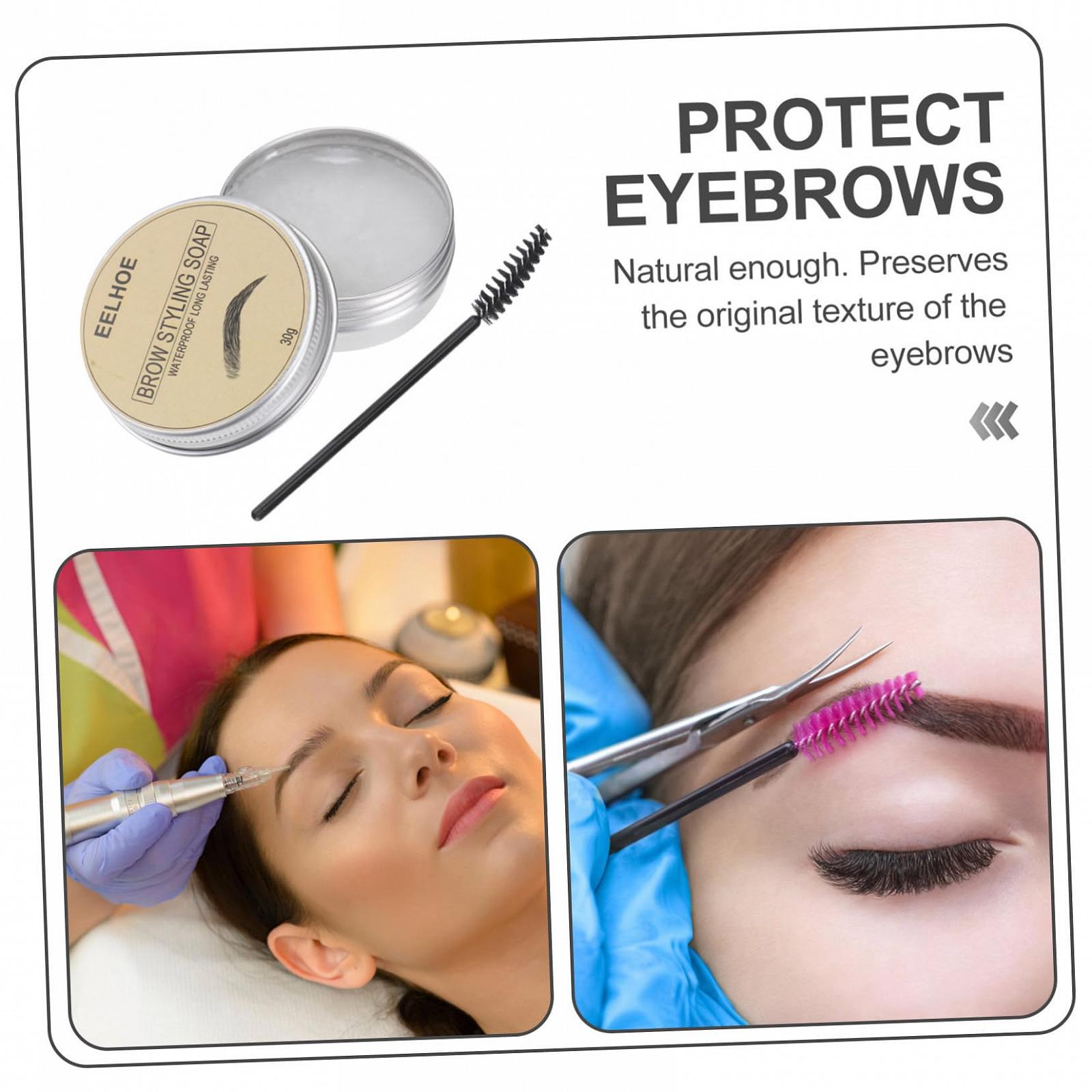 Гель HAPINARY Augenbrauen Styling Seife Augenbrauen Seife 2 набори, фото №2