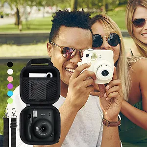 Захисний чохол для фотокамери INSTAX mini 12 / mini 11 Mint green synthetic.ua - Фото 1