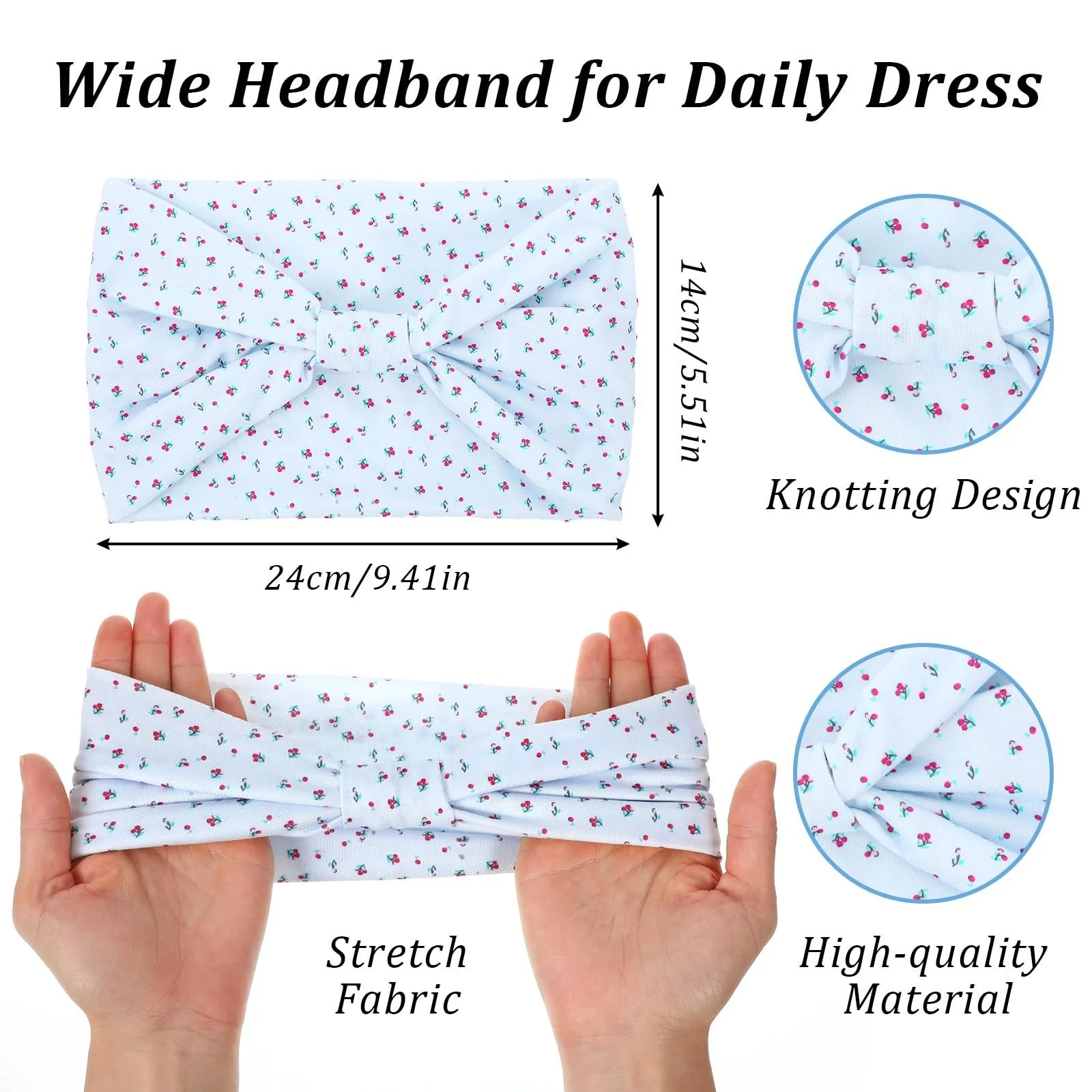 Пов'язка на голову Жіноча в богемному стилі, фото №5