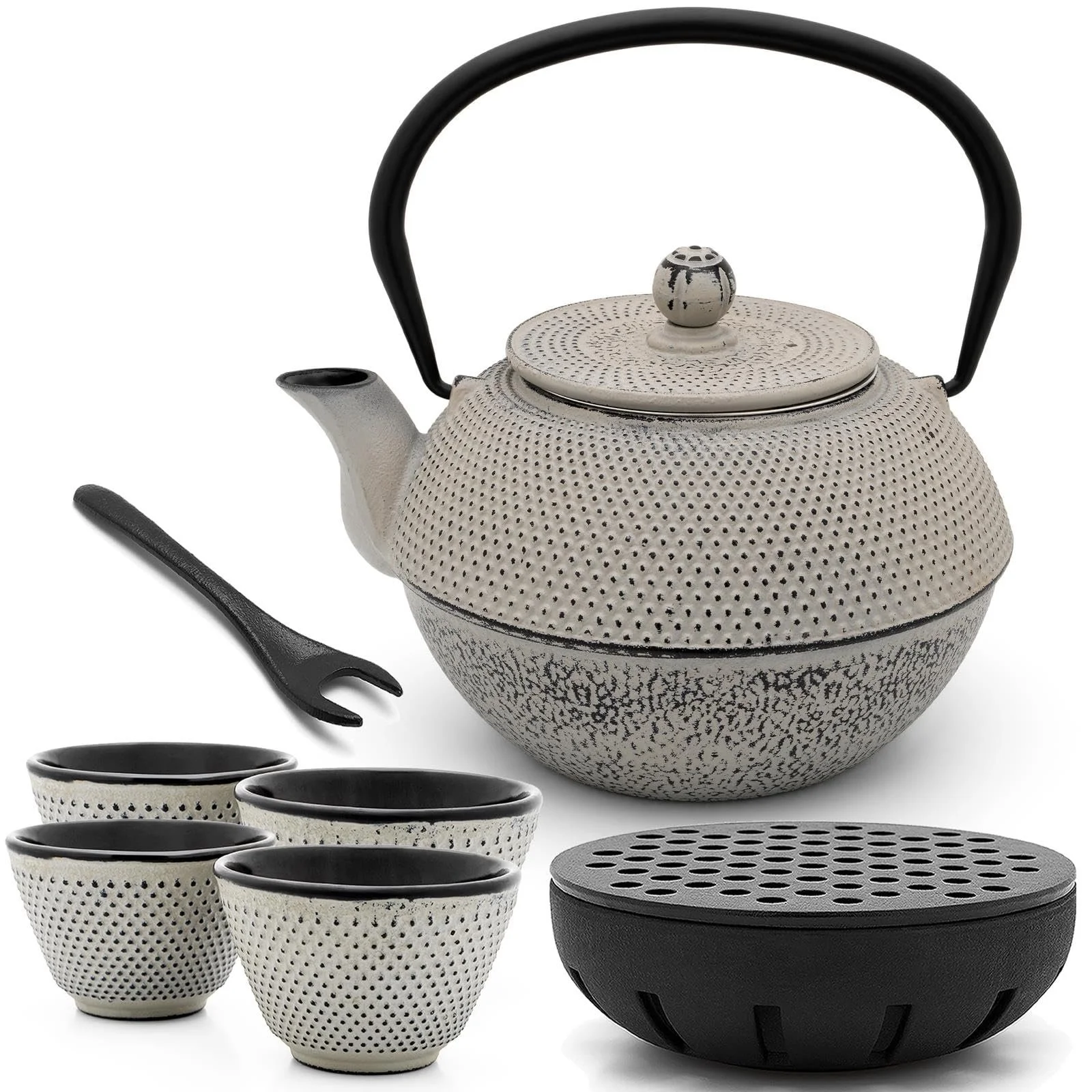 Чайник Чавунний Asia Сірий, 1,1 л, фото №1 Чайник Чавунний Asia Сірий, 1,1 л, фото №1