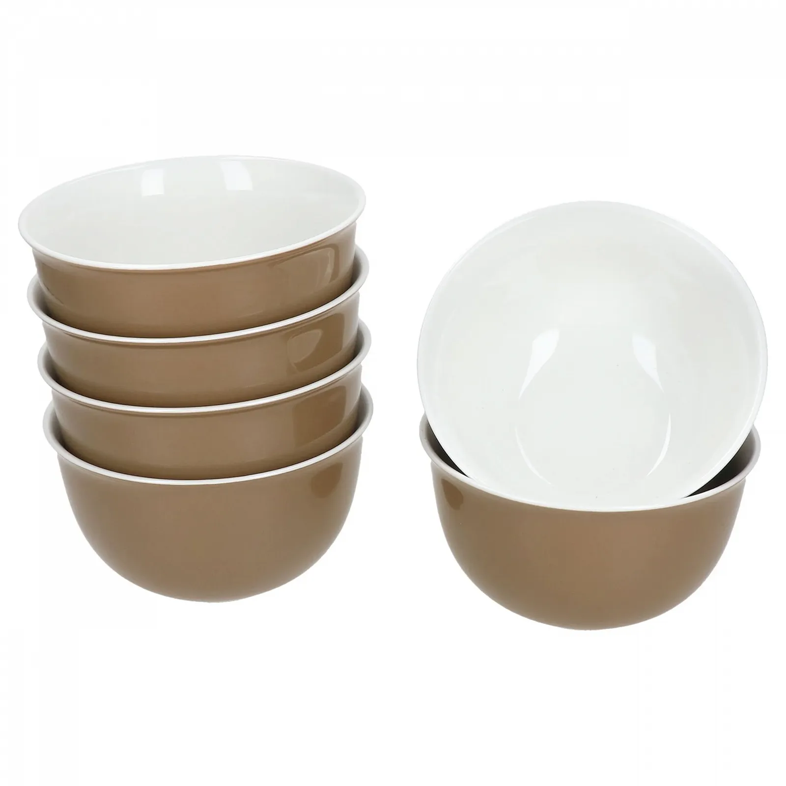 Миска Ritzenhoff & Breker Nougat Doppio Набор из 6 штук 14 см 450 мл, фото №1