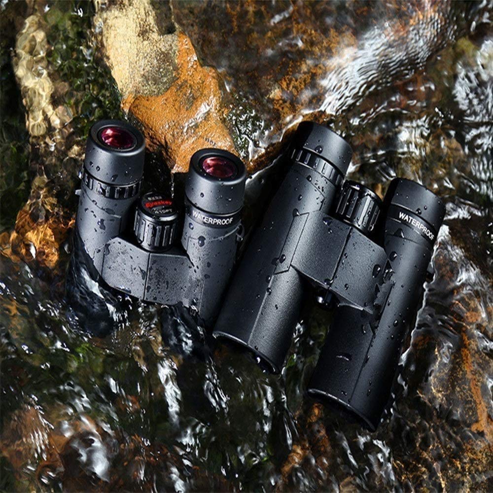 Бінокль CAZARU Fernglas 10x42 З потужним збільшенням Чорний, фото №4