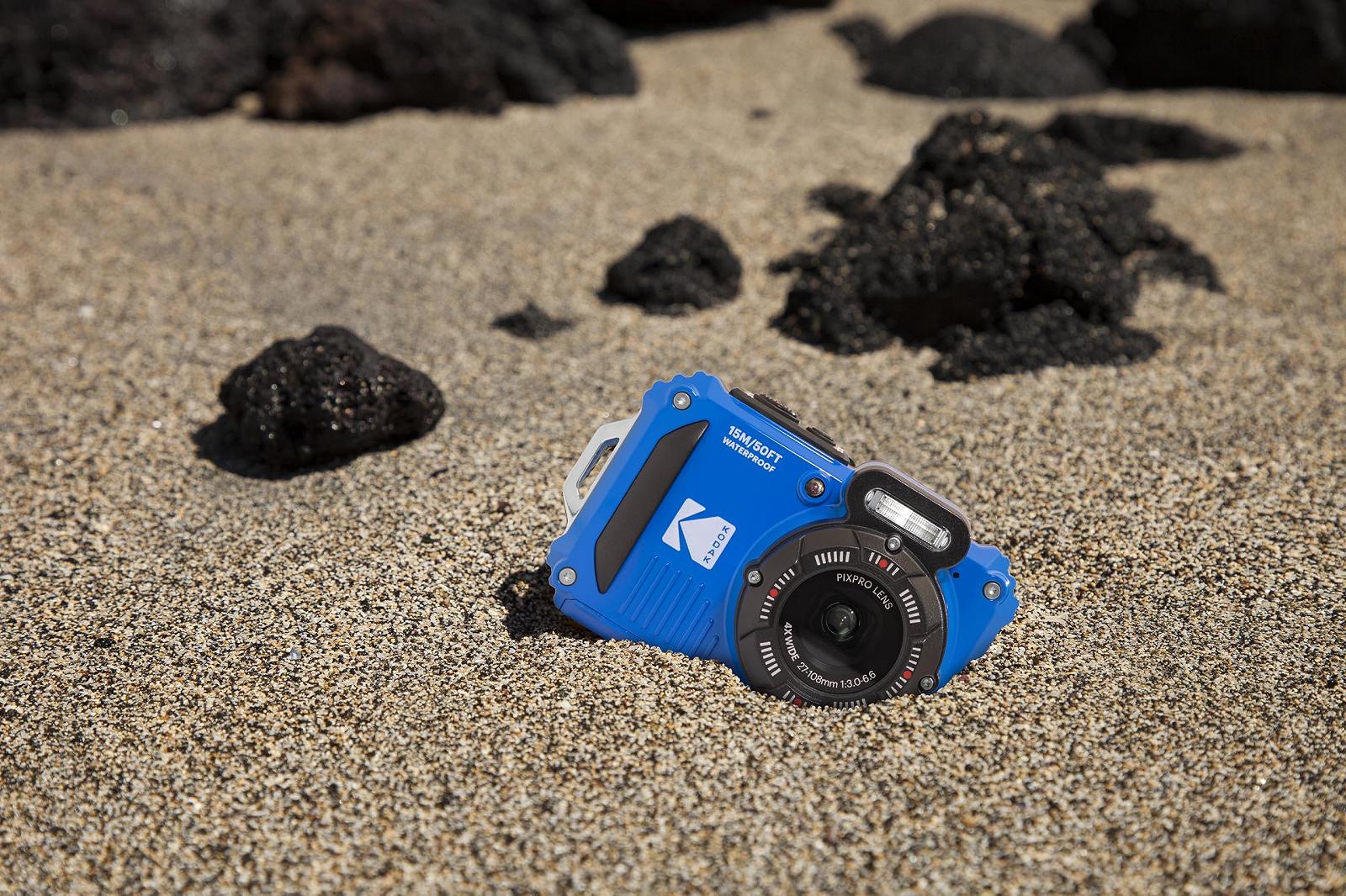 Цифровой фотоаппарат KODAK Pixpro WPZ2 Компактный 16 Мп, Водонепроницаемый до 15 м, Ударопрочный, Видео 720p, LCD Экран 2.7 - Li-ion Аккумулятор, Синий, фото №2