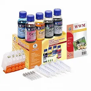 Купити Комплект перезаправляемых картриджей WWM CANON IP3300/4200/5300/MP500/830+ch (RC.CLI-8ARC) - Фото 1 Комплект перезаправляемых картриджей WWM CANON IP3300/4200/5300/MP500/830+ch (RC.CLI-8ARC) - Фото 1