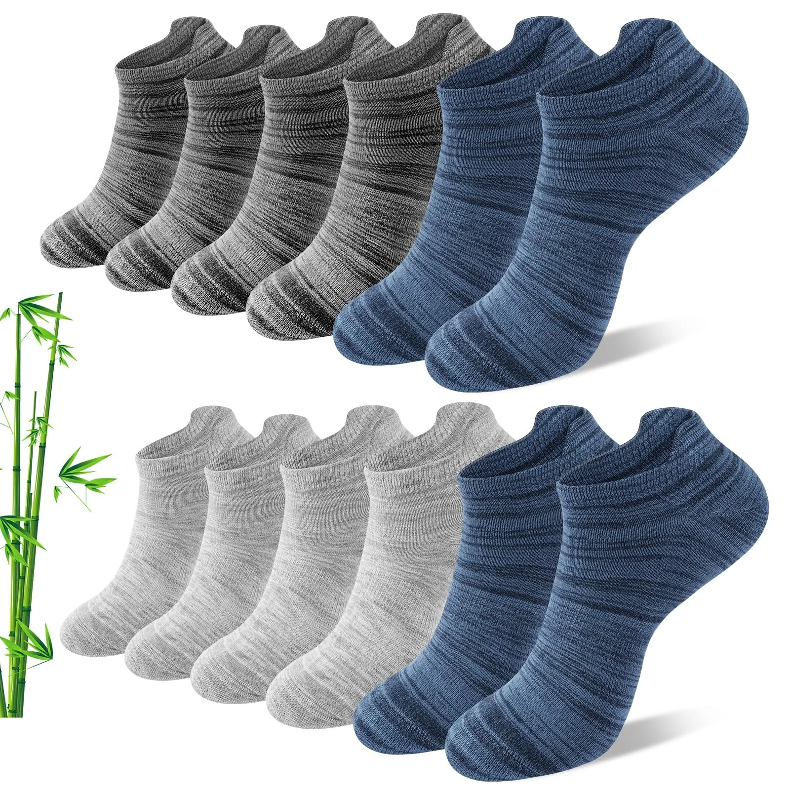 Тренувальні шкарпетки Bamboo flintronic для жінок, короткі спортивні шкарпетки, фото №1