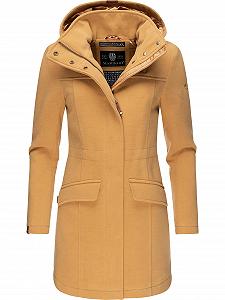 Пальто Marikoo Leilaniaa Зимове Жіноче, в Шерстяному Стилі з Капюшоном, - Фото 1