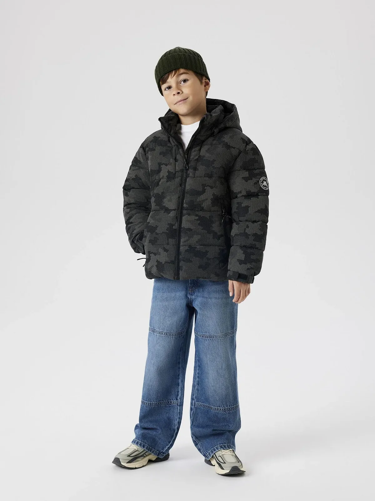 Куртка NAME IT Boy Утепленная Камуфляж, фото №6