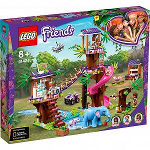 Конструктор LEGO Friends Джунгли: штаб спасателей 648 деталей (41424) - Фото 1