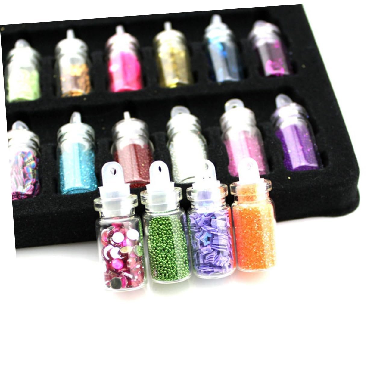 Набор для дизайна ногтей Healeved с украшениями и аксессуарами, включая инструменты для легкого нанесения на натуральные или искуственные ногти, фото №7