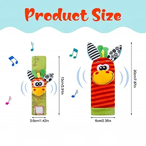 Игрушка на запястье и носки, мягкая плюшевая развивающая игрушка, подарок для новорожденных девочек и мальчиков цена на synthetic.ua - Фото 1 Игрушка на запястье и носки, мягкая плюшевая развивающая игрушка, подарок для новорожденных девочек и мальчиков synthetic.ua - Фото 1