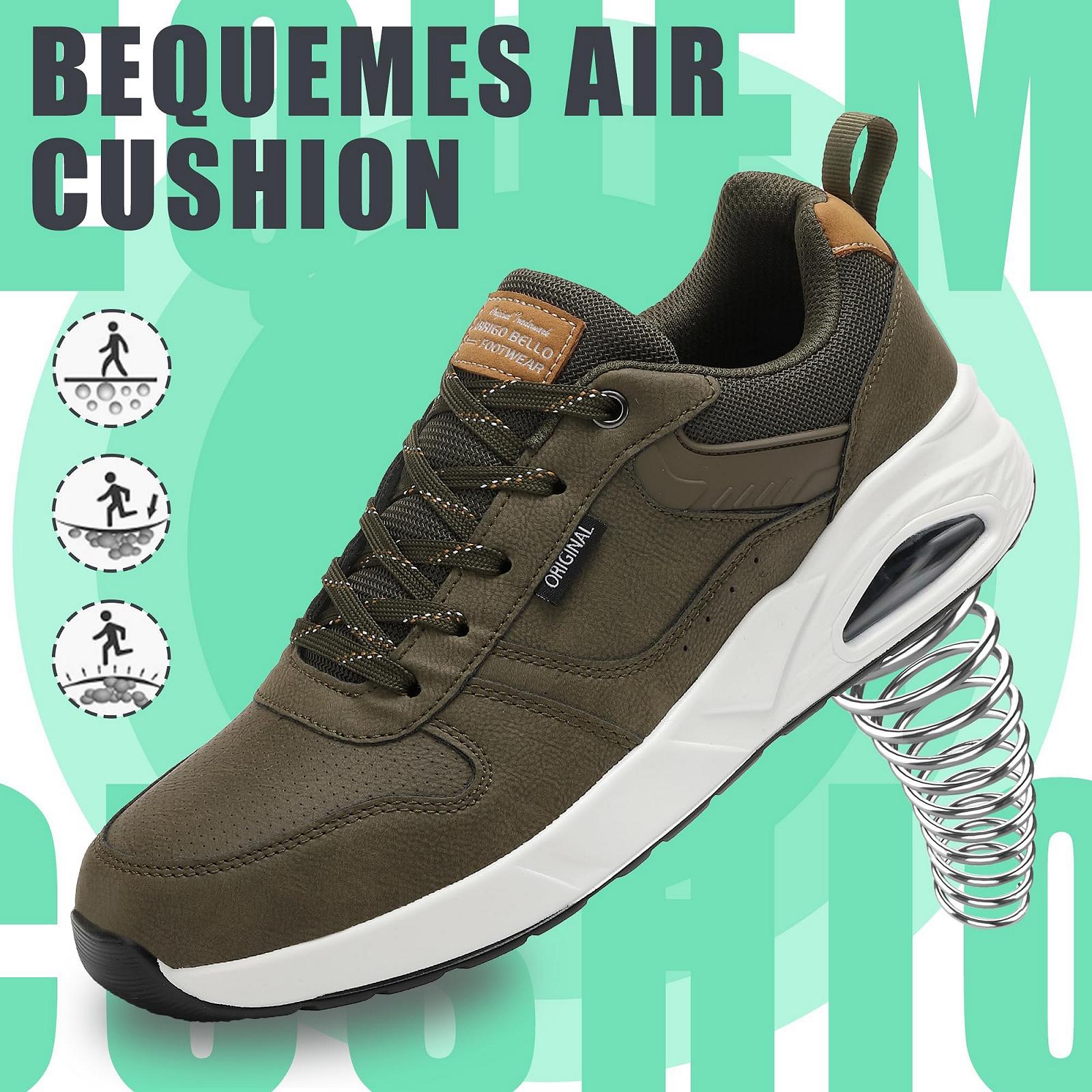 Кроссовки TARELO Мужские Кроссовки Воздушная Подушка Для Отдыха Дышащие Спортивные Легкие Теннисные Туфли, фото №3 Кроссовки TARELO Мужские Кроссовки Воздушная Подушка Для Отдыха Дышащие Спортивные Легкие Теннисные Туфли, фото №3