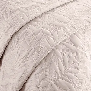 Покривало на ліжко Serene Luana Pinsonic 230 x 200 см Blush synthetic.ua - Фото 1