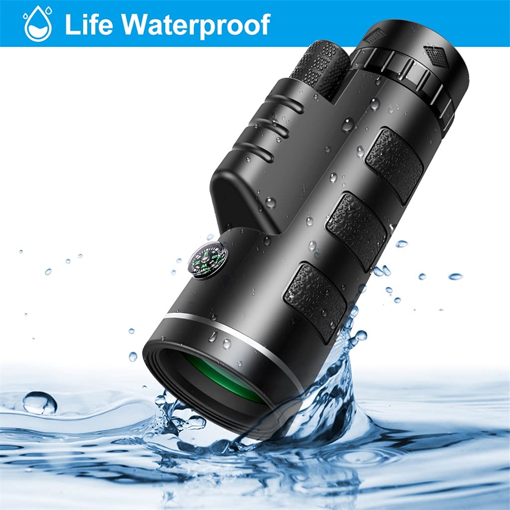 Монокуляр 40X60 High Performance Zoom Waterproof с держателем для смартфона и штативом, фото №6
