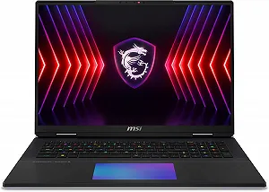 Ноутбук 18'' MSI Titan 18HX A14VIG-087IT Gaming Core i9-14900HX RAM 64GB SSD 2TB NVIDIA GeForce RTX 4090 Windows 11 Алюмінієво-магнієвий сплав (UKR) - Фото 1