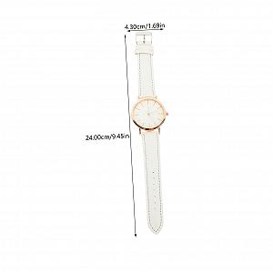 Часы WRITWAA Простые часы с браслетом Женские наручные часы Белый synthetic.ua - Фото 1