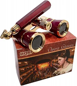 Театральний бінокль HQRP KKO 3 x 25 Wine Red - Фото 1