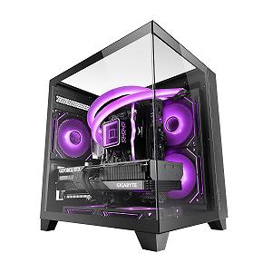 Ігровий корпус для ПК MARSGAMING MC-3CM MicroATX ПК Mini Tower Чорний - Фото 1