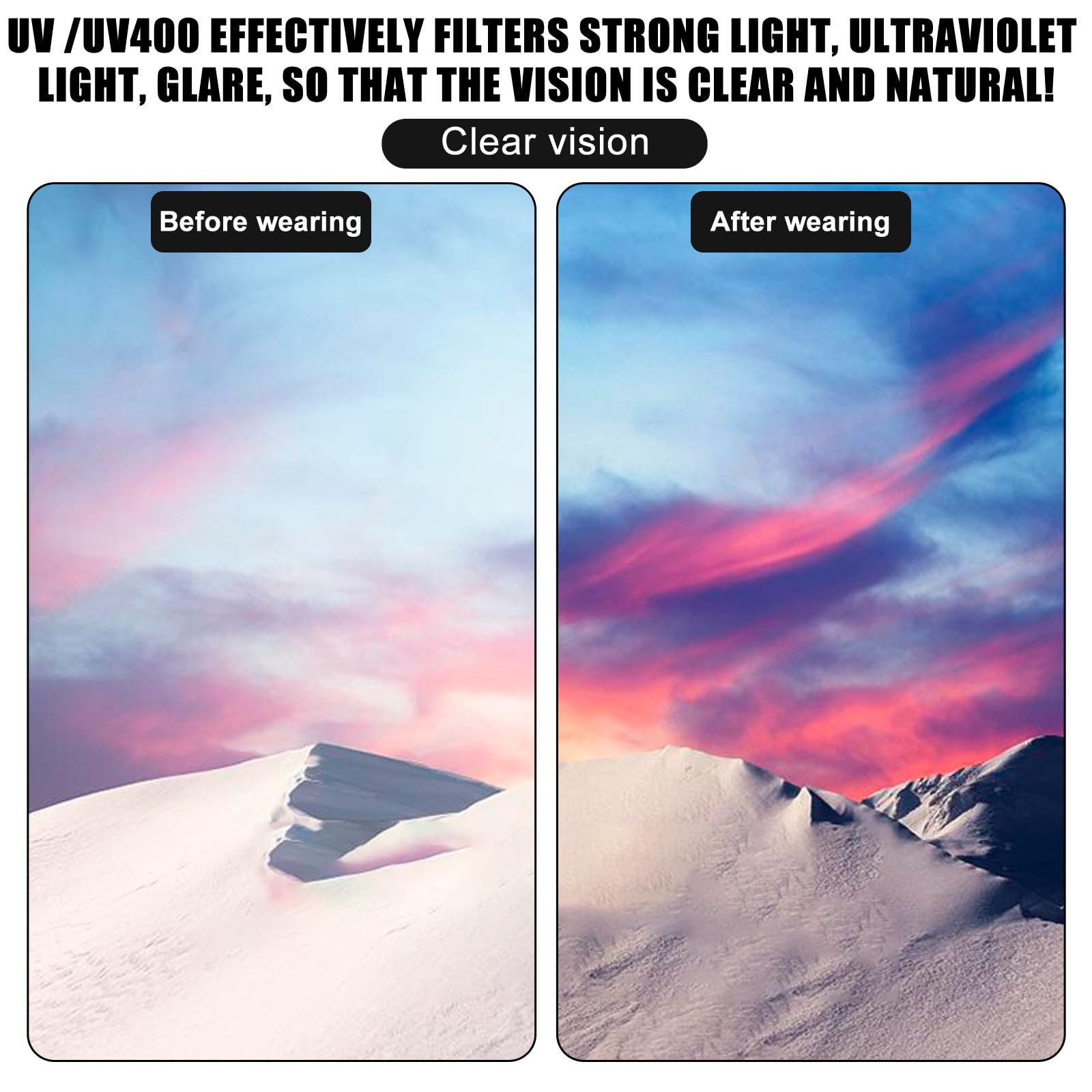 Сонцезахисні окуляри Прямокутні Вінтажні Чорні (16 шт), фото №4