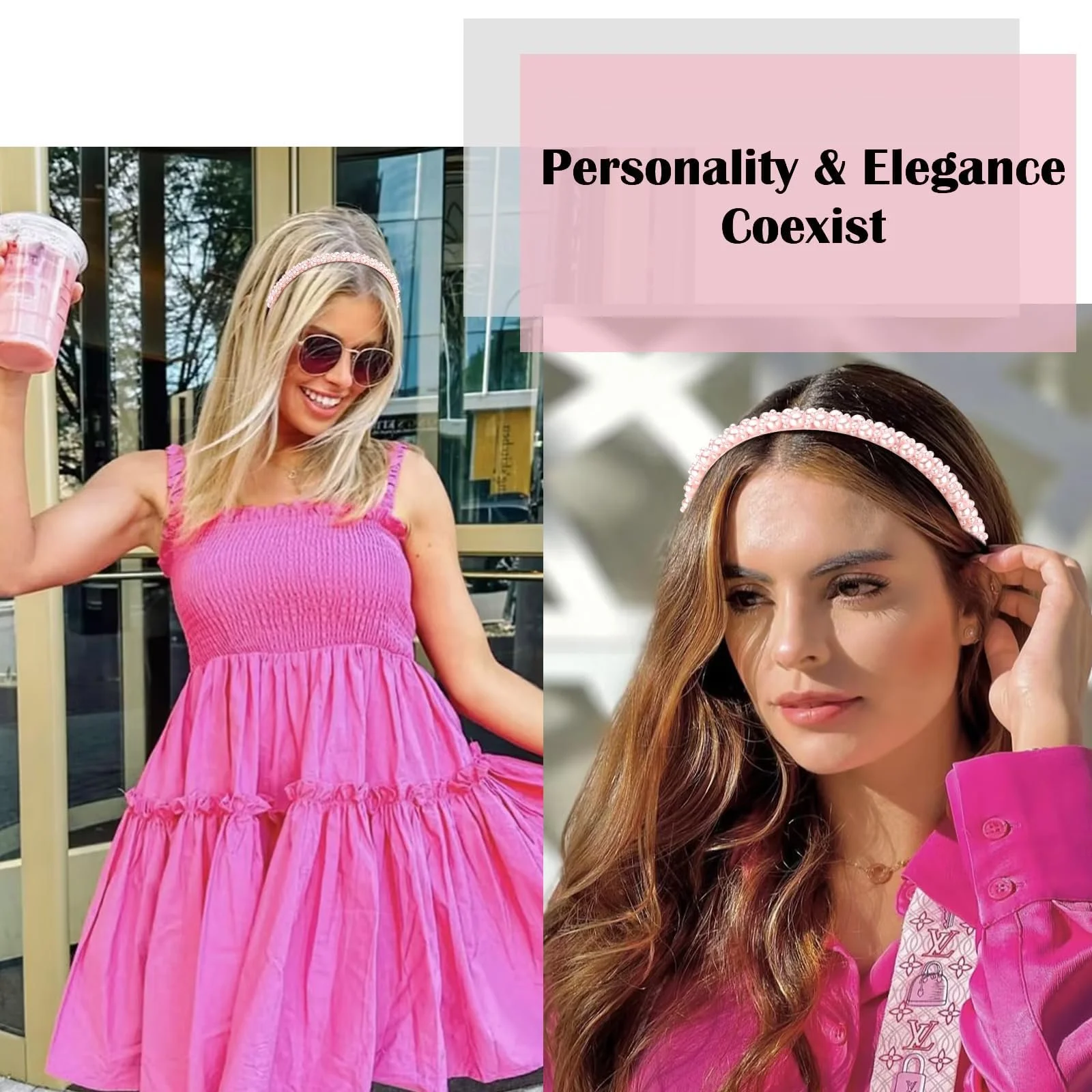 Обруч для волосся з перлами Жіночий, фото №7