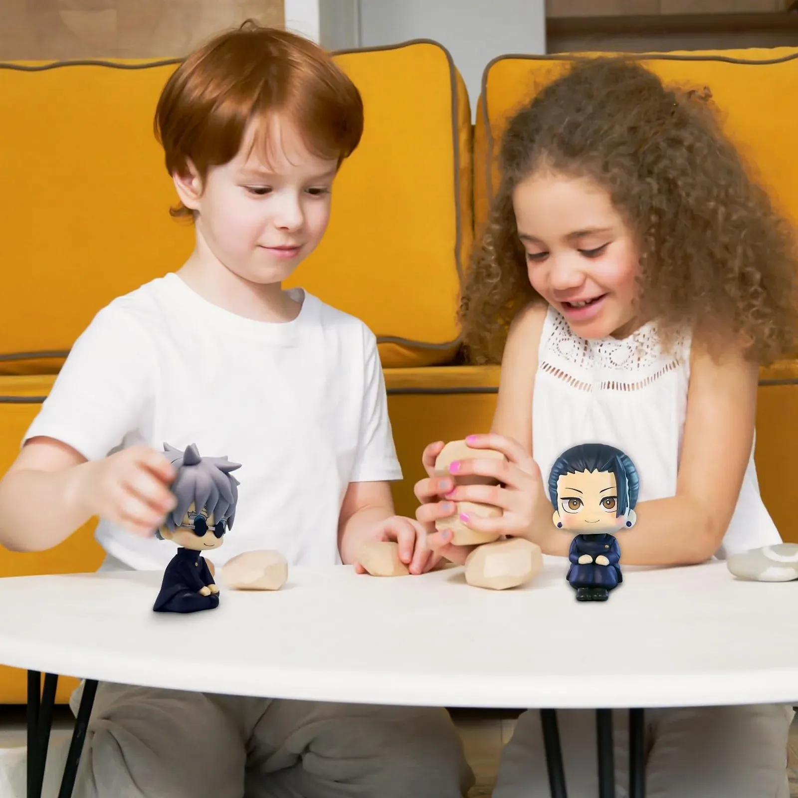 Фигурки NHYDZSZ Anime Gojo Satoru и Geto Suguru 2 шт. 10 см разноцветные, фото №4