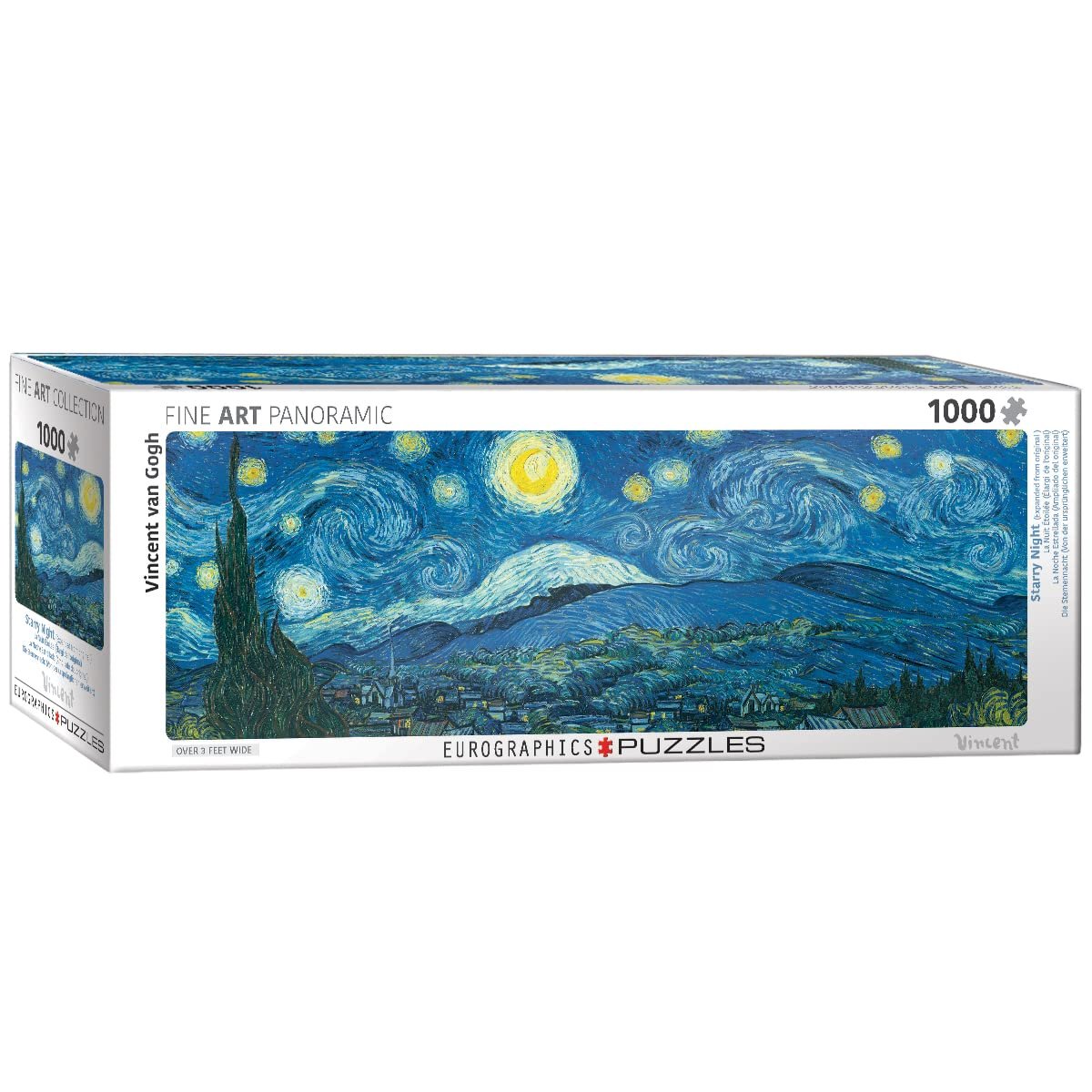 Пазл Eurographics Starry Night Panorama Van Gogh 6010-5309 1000 элементов, фото №1