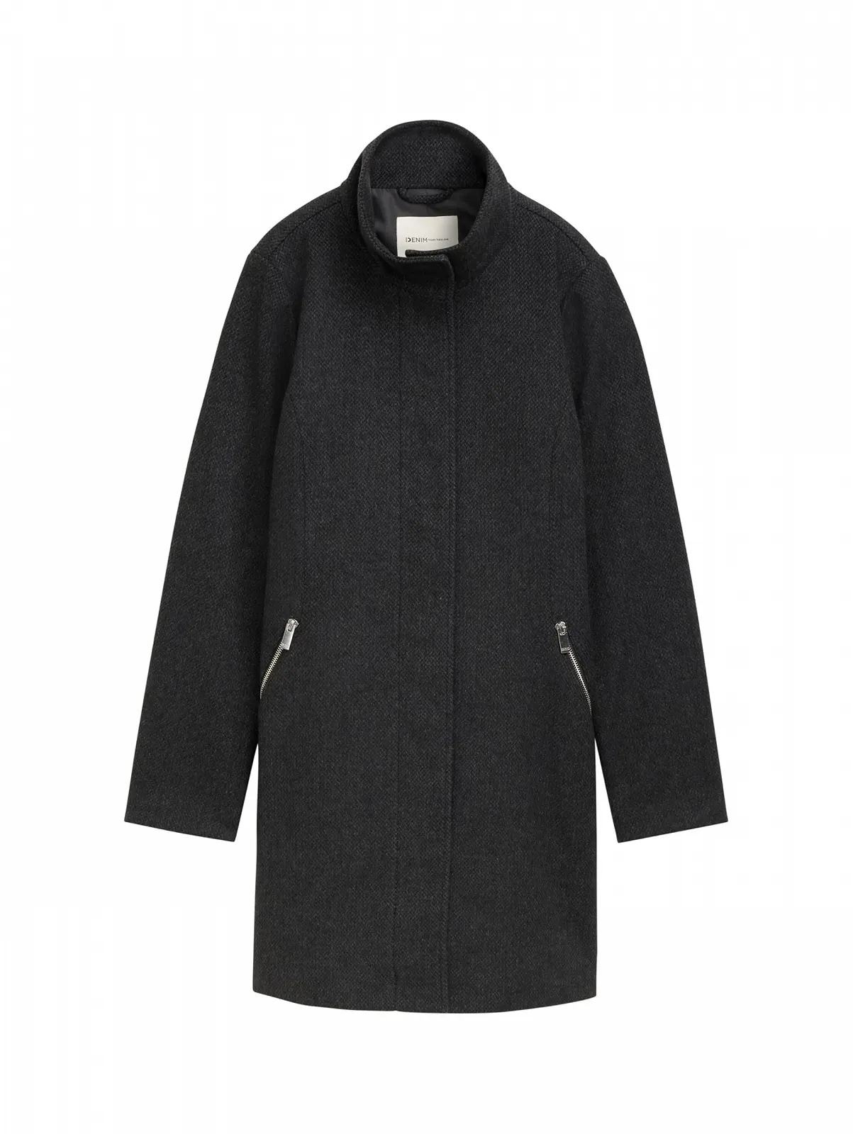 Пальто TOM TAILOR Denim з коміром-стійкою, фото №2