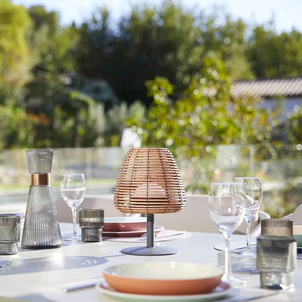 Настільна світлодіодна лампа STANDY MINI BOHEME Wireless Dimmable LED H25 см, фото №4