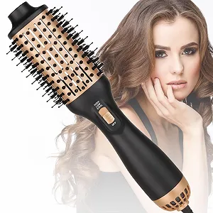 Фен-щітка One-Step Professional 1000 Вт Black Gold - Фото 1