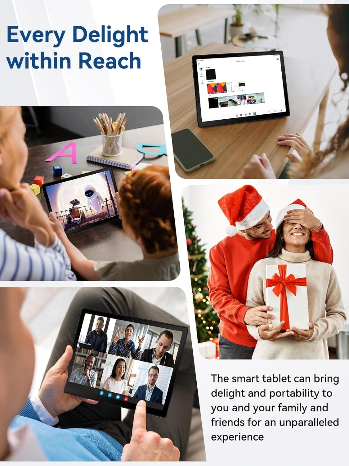 Планшет 10.1" Whitedeer A10PRO 3+11/64Gb 8 ядер Android 14 5000 mAh Черный, фото №9