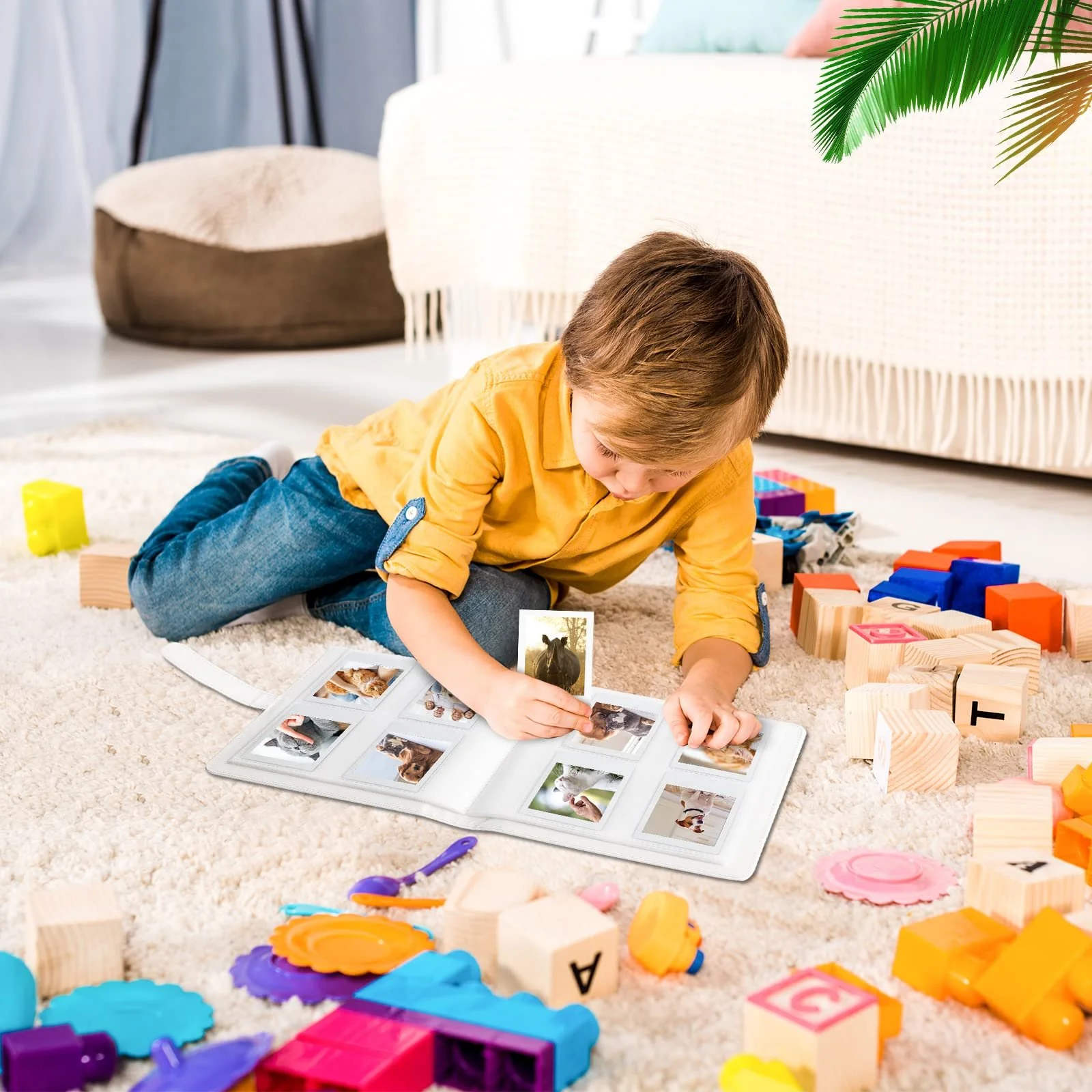 Альбом для фотографій на 256 кишеньок Fujifilm Instax Mini LiPlay 11 12 9 8+ 8 7S для моментальної камери Polaroid, фото №6