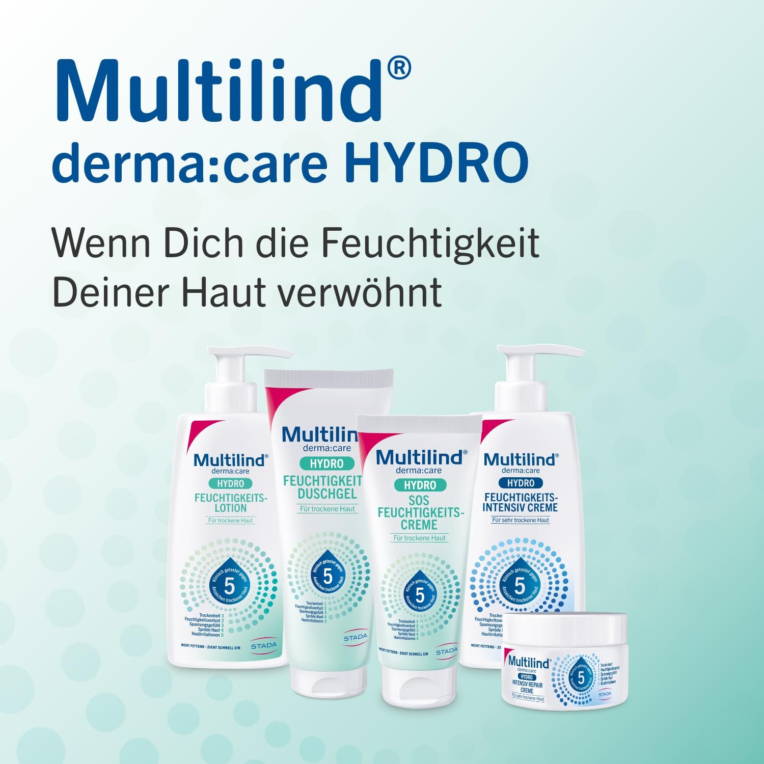 Гель для душу MULTILIND DermaCare Hydro Moisturising 250 мл, фото №11