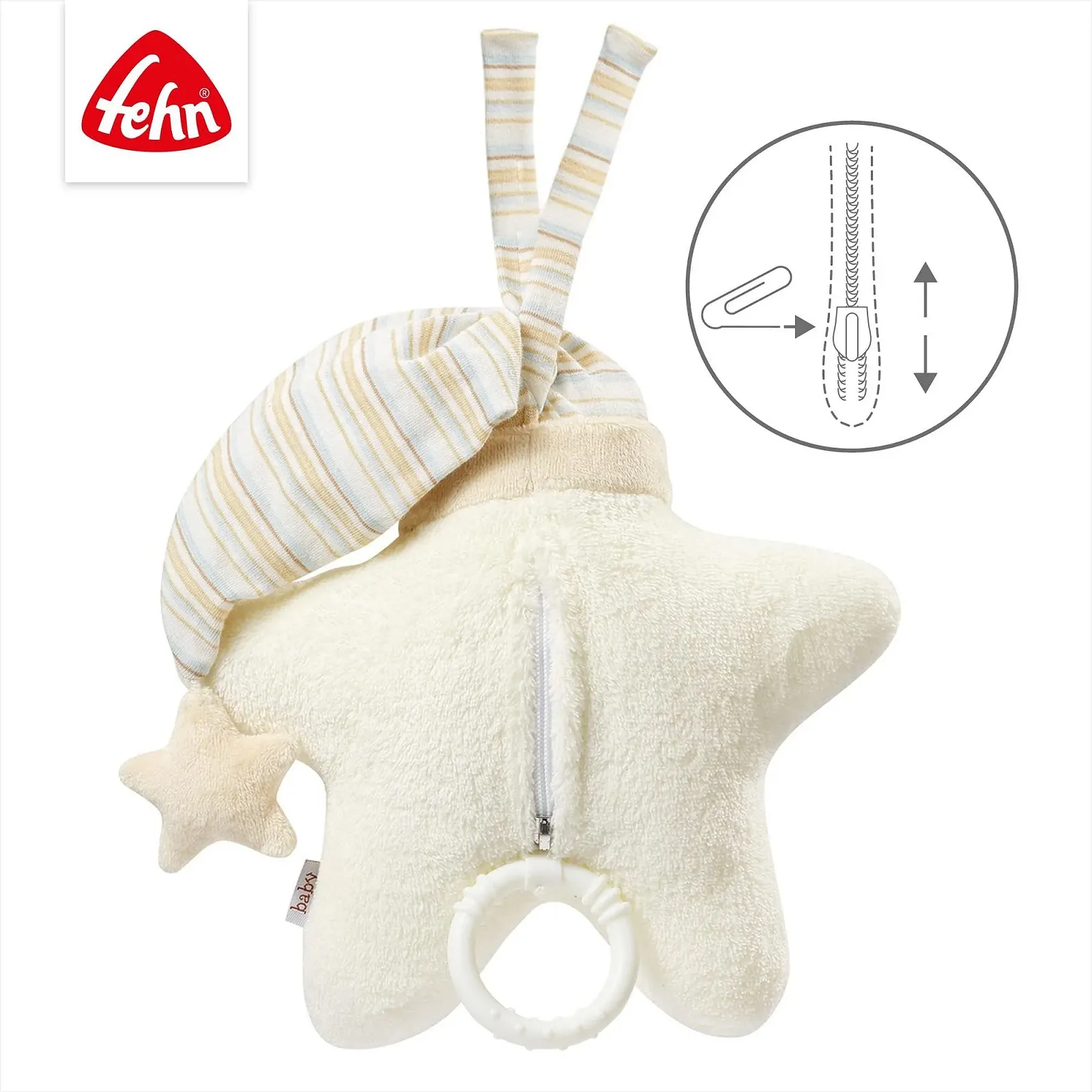 Музичний годинник Fehn Babylove Зірка 20 см, фото №5