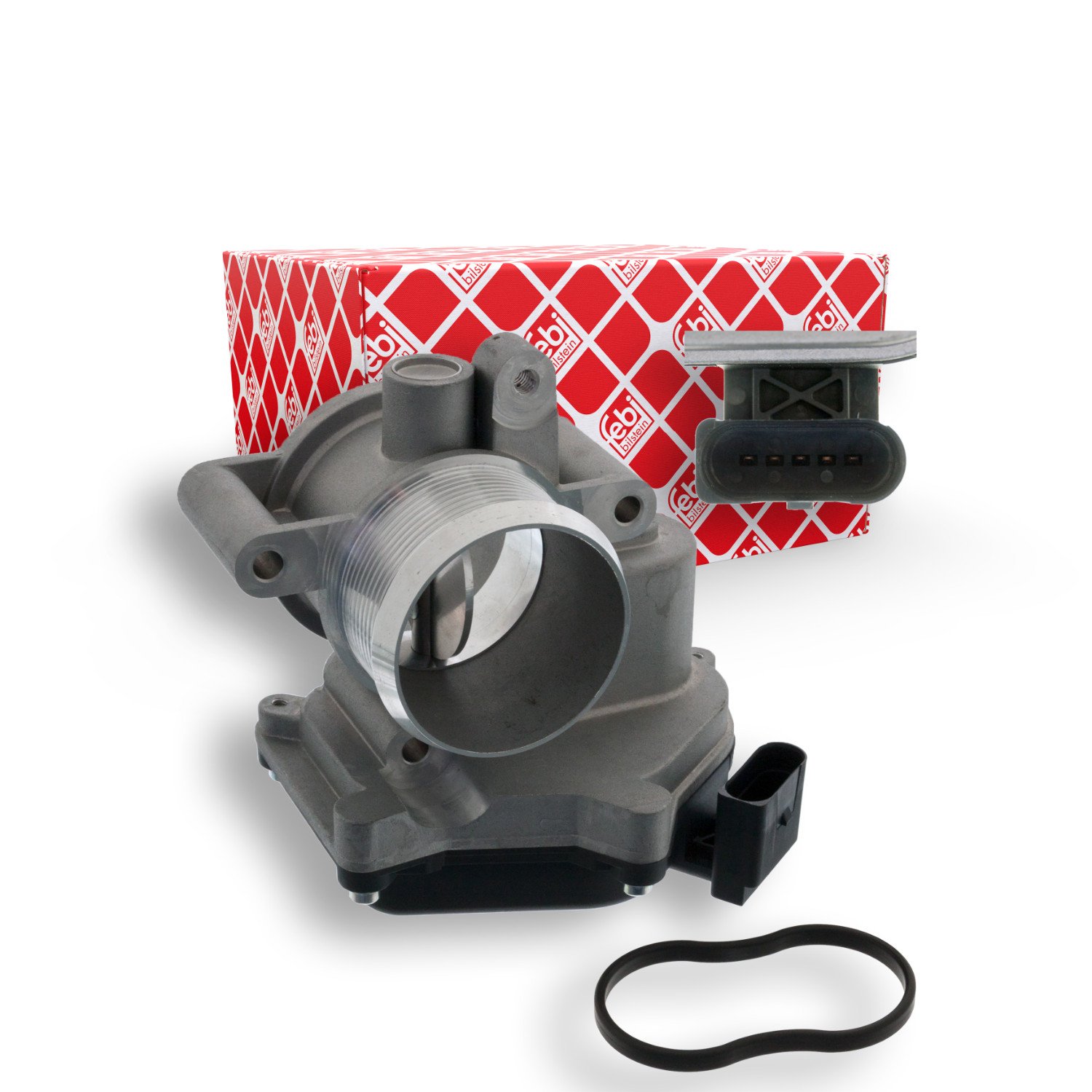 Дросельна заслінка FEBI BILSTEIN 100774 для AUDI SEAT SKODA VW, фото №1 Дросельна заслінка FEBI BILSTEIN 100774 для AUDI SEAT SKODA VW, фото №1