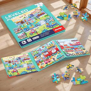 Магнитный пазл Traffic 3-в-1 25-30-42 детали synthetic.ua - Фото 1