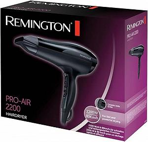 Фен Remington Pro-Air D5210 Іонний, 2200 Вт, керамічне іонне кільце, насадка-концентратор, 3 режими нагріву і 2 окремих рівня швидкості, режим охолодження synthetic.ua - Фото 1