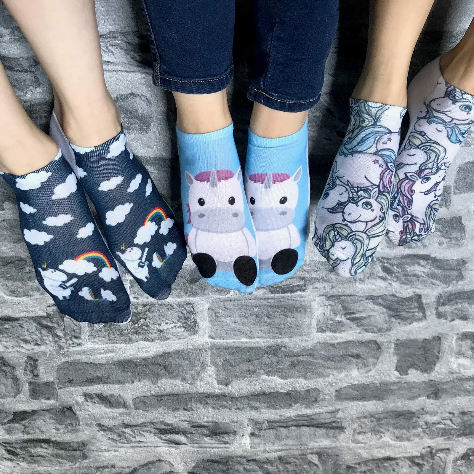 Шкарпетки Cosey Trainer - Різні дизайни - One Size, фото №5