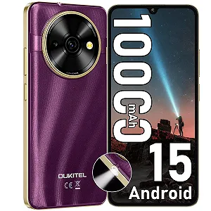 Смартфон OUKITEL C59 16/128GB Android 15 10000 мАч Black - Фото 1