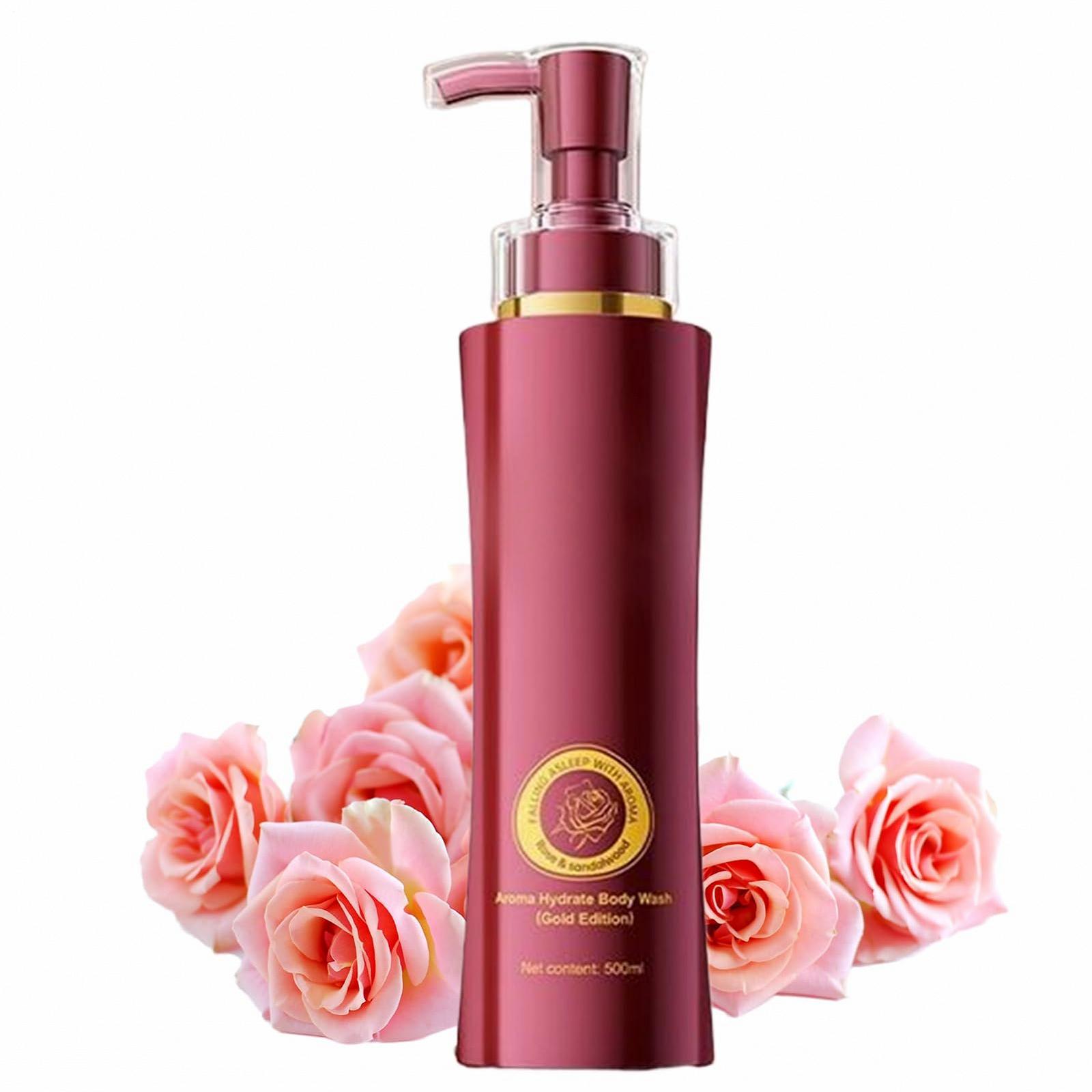 Гель для душу Pink Rose Fragrance 500 мл, фото №8