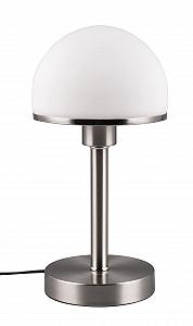 Настільна лампа Trio Leuchten Joost II 592300107 Метал Матовий нікель Скло Опаловий білий E27 Touch - Фото 1