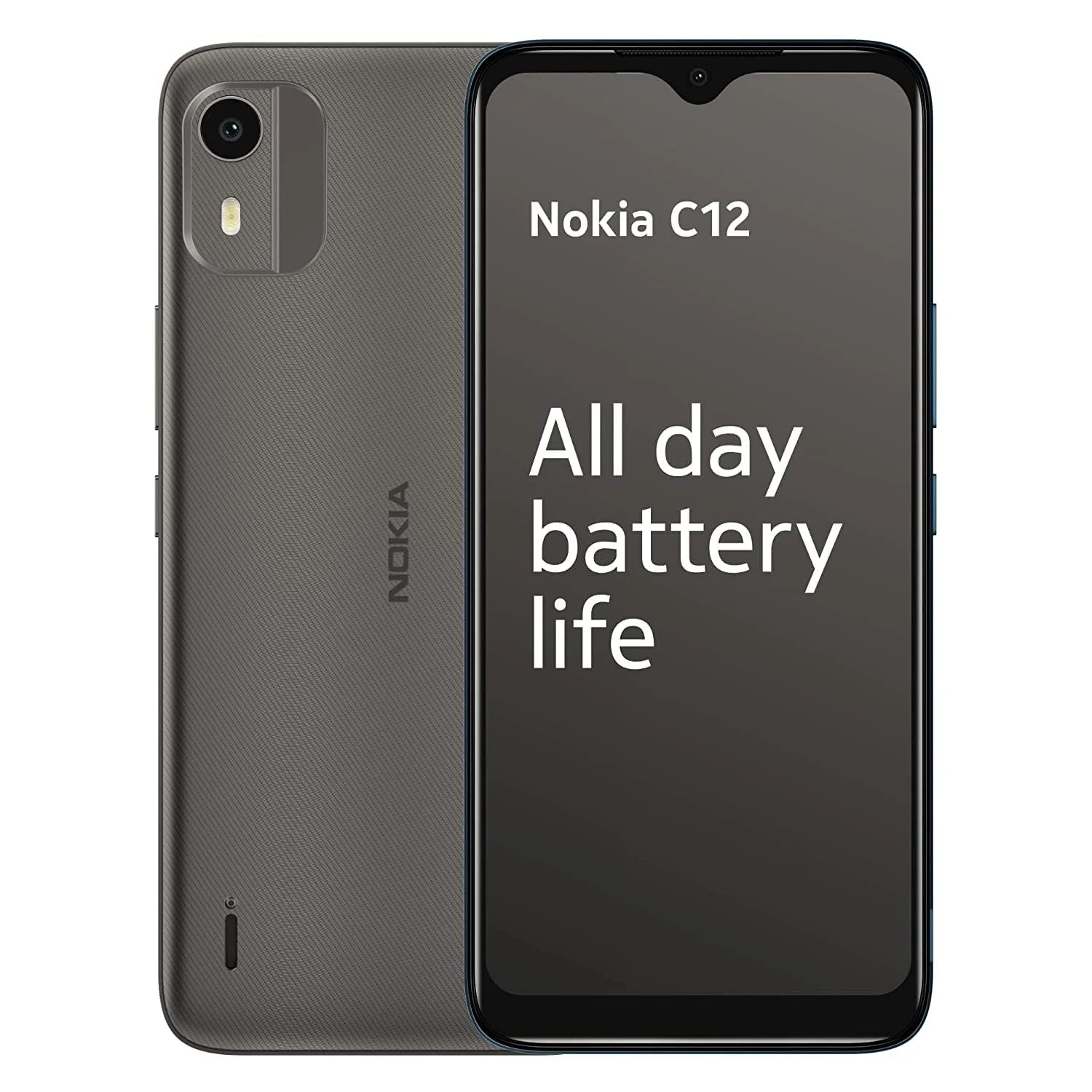 Мобильный телефон C12 TA-1535 DS 2/64 Charcoal, фото №1 Мобильный телефон C12 TA-1535 DS 2/64 Charcoal, фото №1