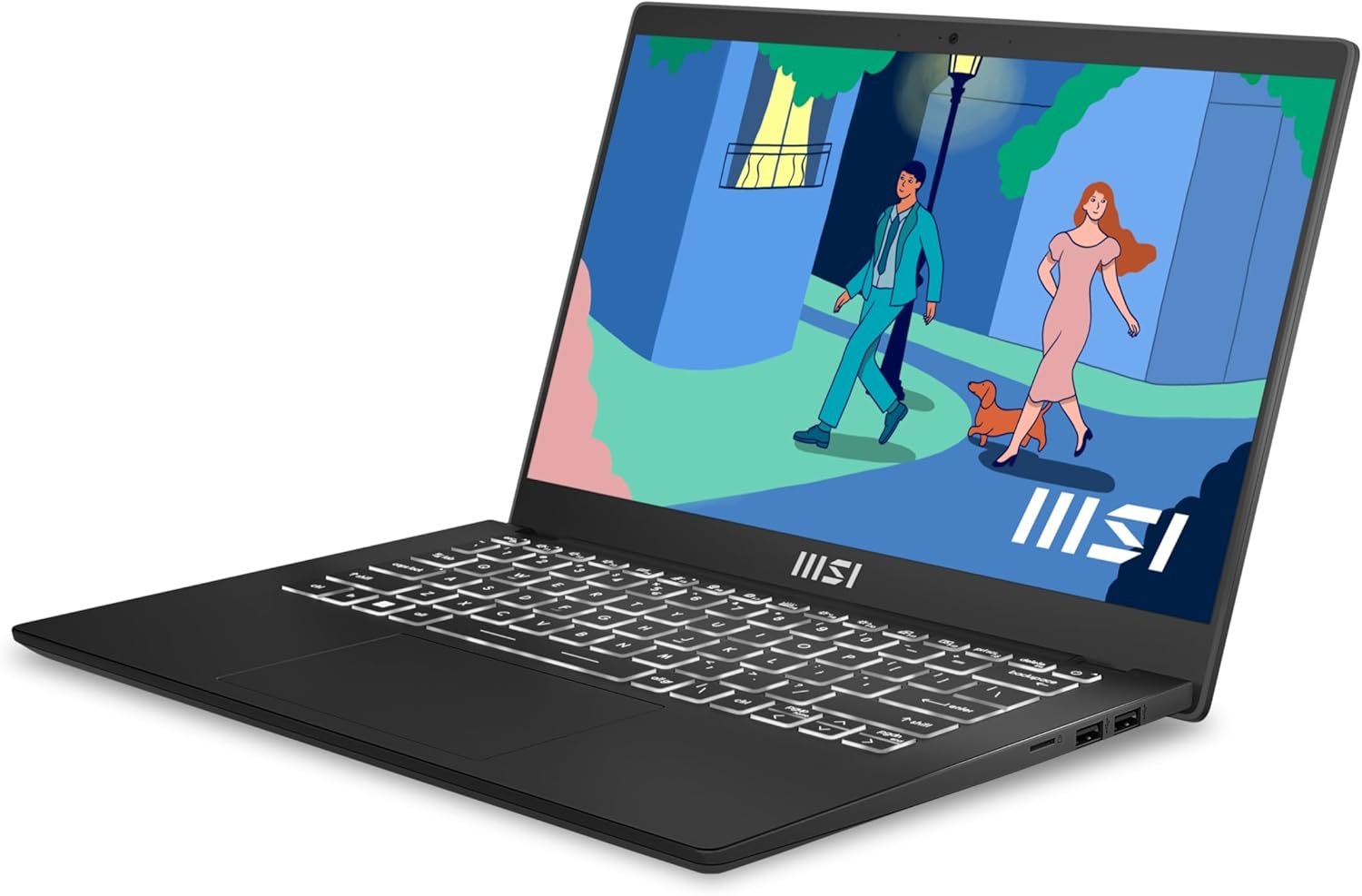 Ноутбук 14" MSI Modern 14 (C12M-251IT) Intel Core i5-1235U RAM 8GB SSD 512GB Windows 11 Home Алюмінієвий корпус (UKR), фото №4 Ноутбук 14" MSI Modern 14 (C12M-251IT) Intel Core i5-1235U RAM 8GB SSD 512GB Windows 11 Home Алюмінієвий корпус (UKR), фото №4