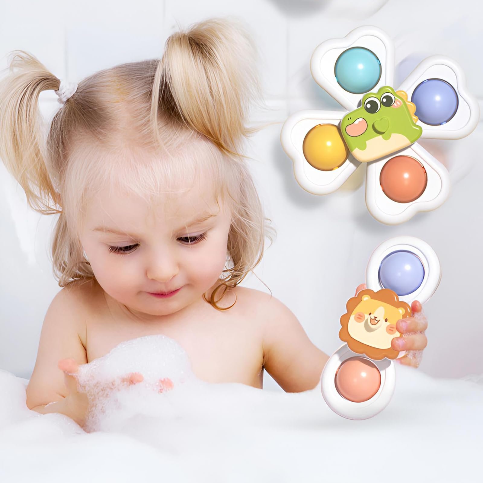 Игрушка на присосках для малышей 6 шт., фото №6