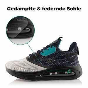 Кроссовки Fusskleidung® Унисекс Спортивная обувь Амортизирующие Легкие кроссовки для бега synthetic.ua - Фото 1