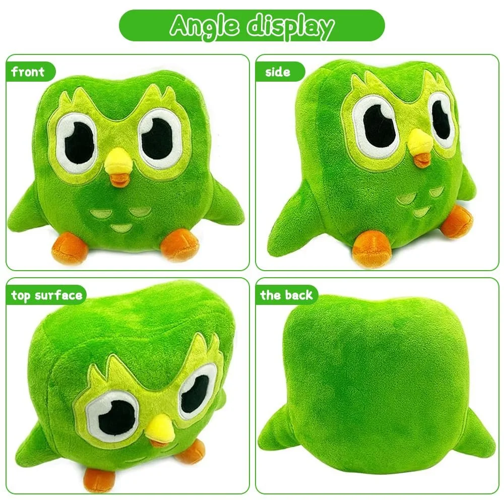 Плюшевая игрушка Сова LUFEIS, 20 см, зеленая, фото №4 Плюшевая игрушка Сова LUFEIS, 20 см, зеленая, фото №4