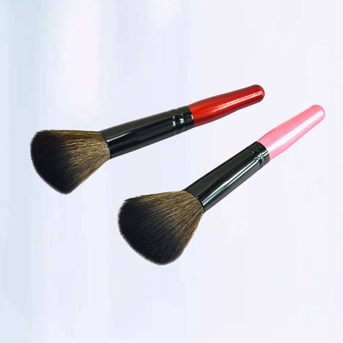Кисть для консилера Miss Make Up Kabuki, кисть для румян, кисть для бронзера, кисть для пудры, 2 шт., фото №7