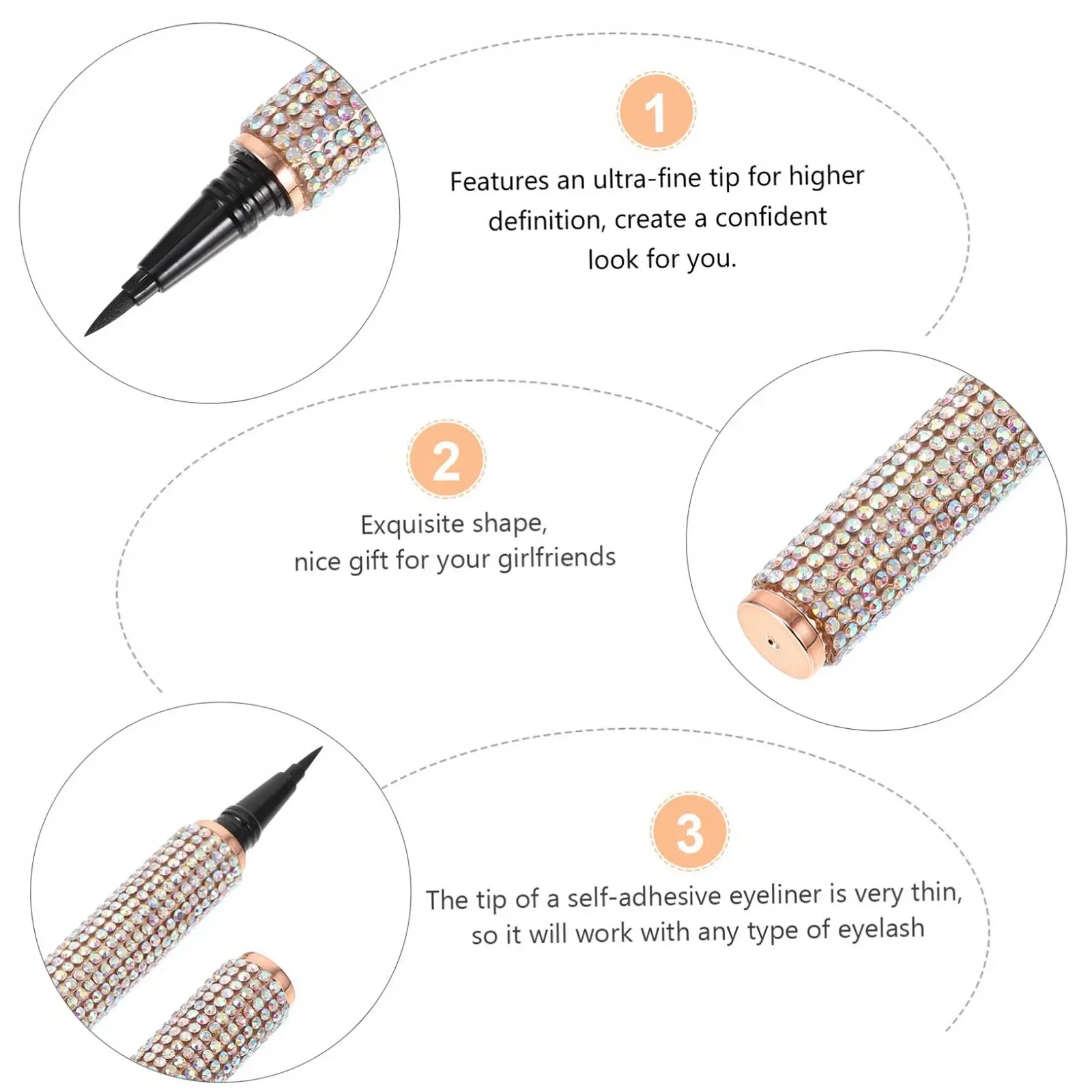 Подводка для глаз FRCOLOR, фото №7 Подводка для глаз FRCOLOR, фото №7